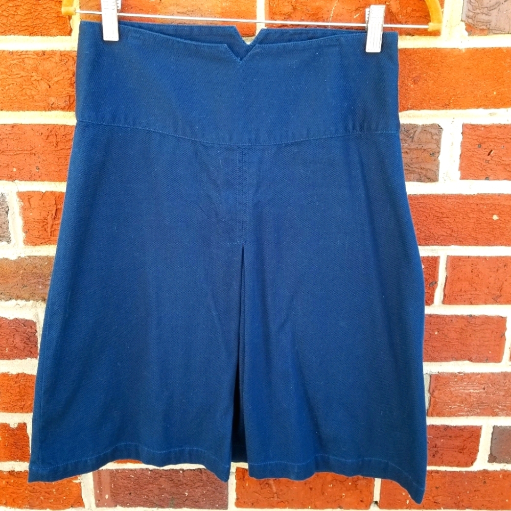 Anthropologie High Waist Textured Skirt S